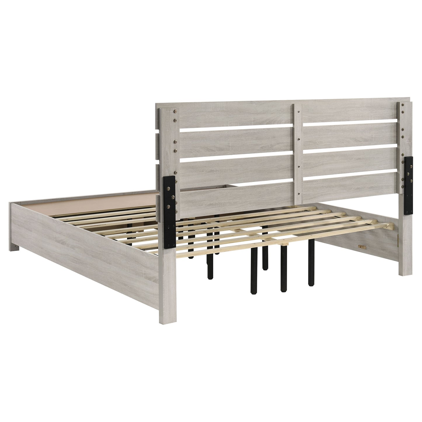 Brantford 4-piece Eastern King Bedroom Set Coastal White