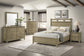 Hazlewood 61-inch Eastern King Panel Bed Vineyard Oak