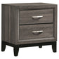Watson Four-piece Full Bedroom Set Grey Oak