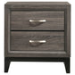 Watson Four-piece Full Bedroom Set Grey Oak