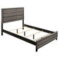 Watson Five-piece Full Bedroom Set Grey Oak