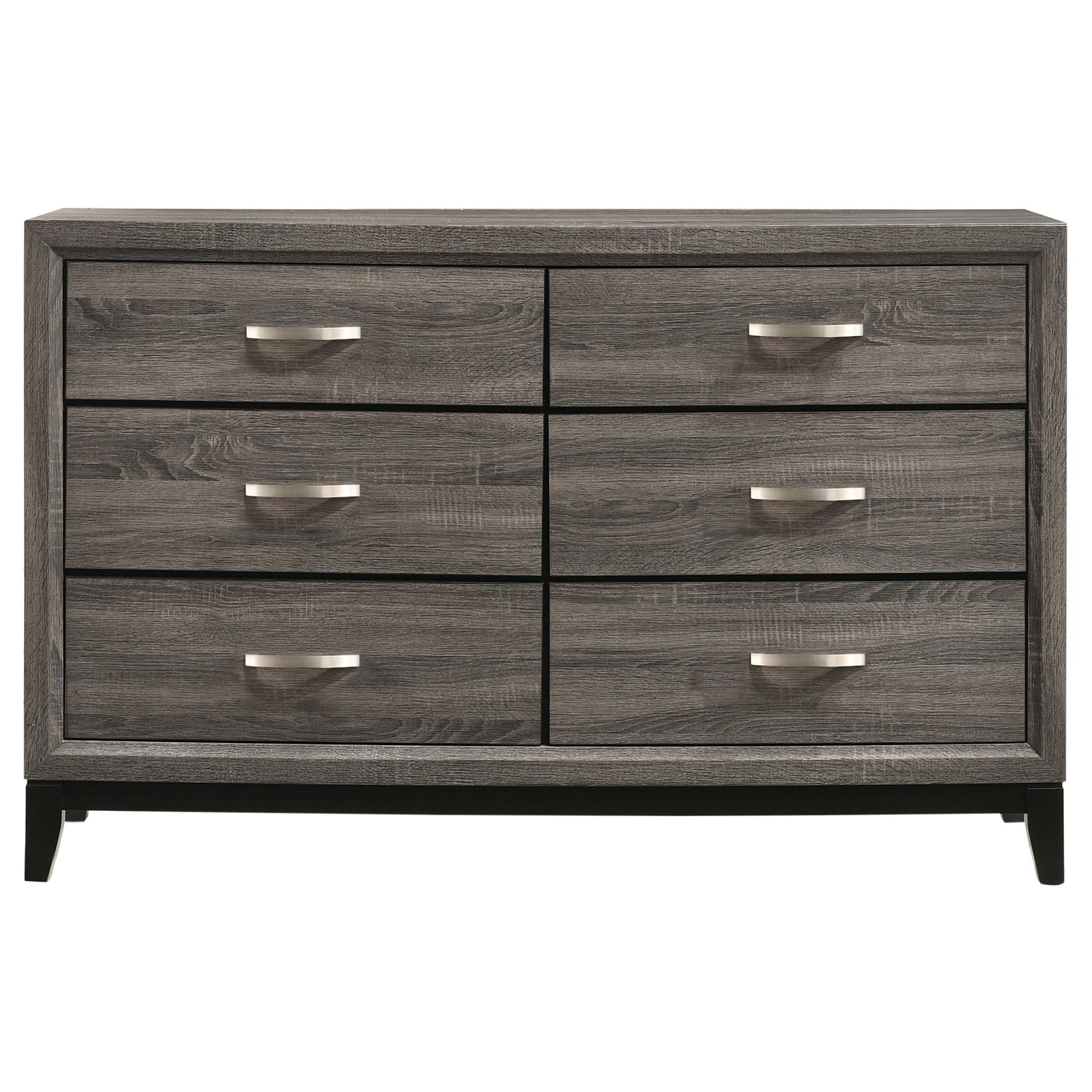 Watson Four-piece California King Bedroom Set Grey Oak