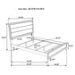 Watson Five-piece Queen Bedroom Set Grey Oak