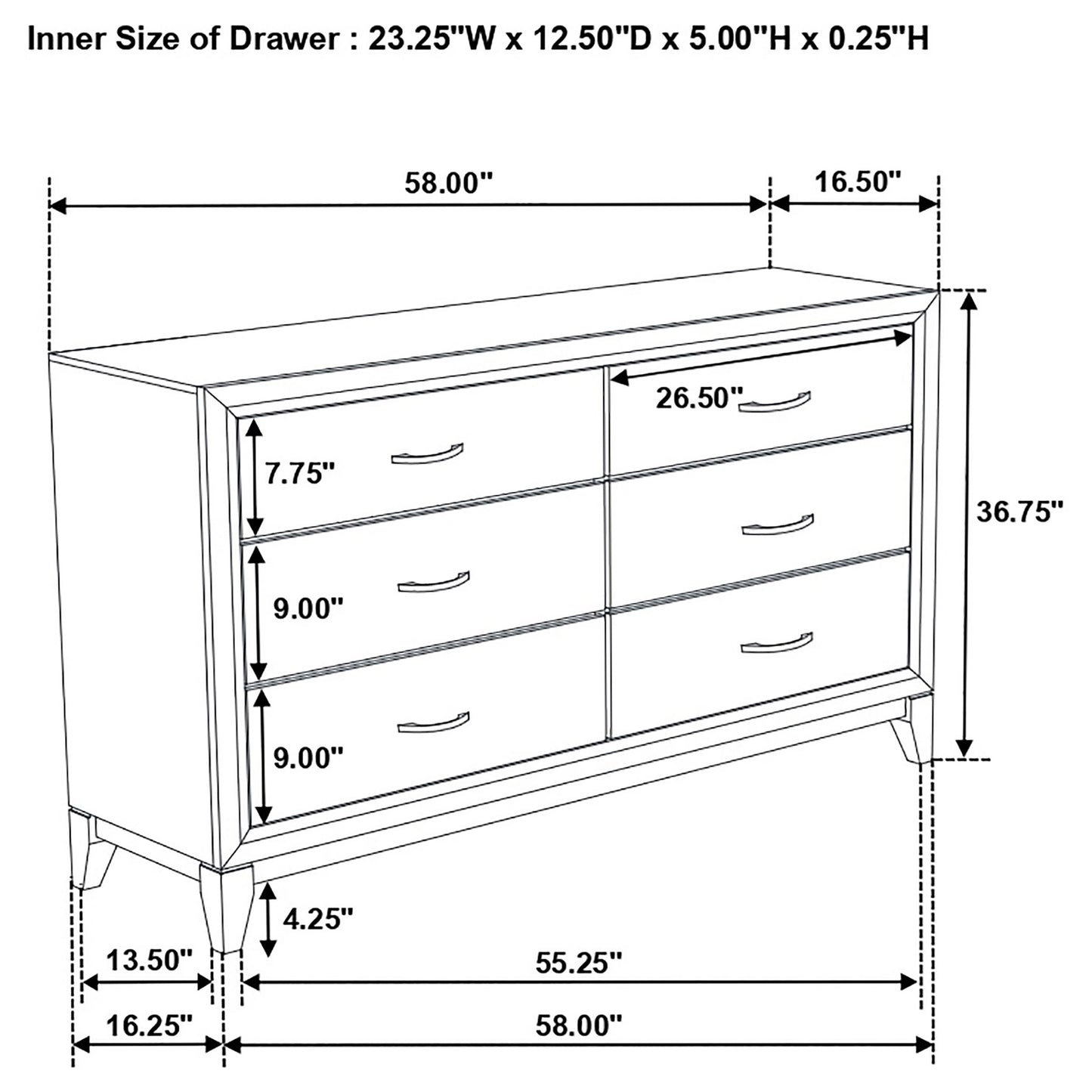 Watson Five-piece Queen Bedroom Set Grey Oak