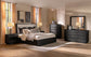 Leandro 8-drawer Bedroom Dresser Cabinet Burnished Black