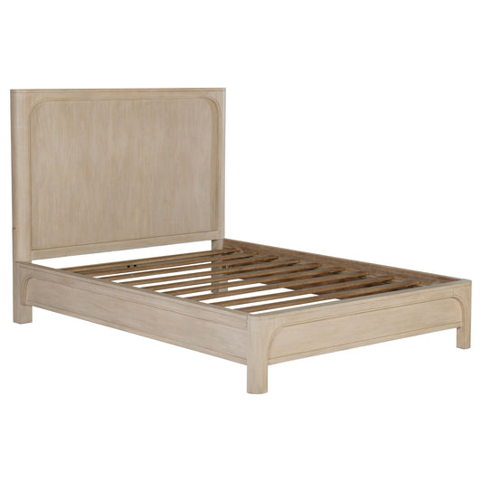 Solano 56-inch Queen Panel Bed Weathered Mango