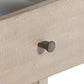 Solano 1-drawer Nightstand Bedside Table Weathered Mango