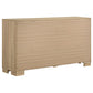 Arielle 5-piece Eastern King Bedroom Set Light Oak