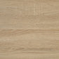 Arielle 2-drawer Bedroom Nightstand with Casters Light Oak