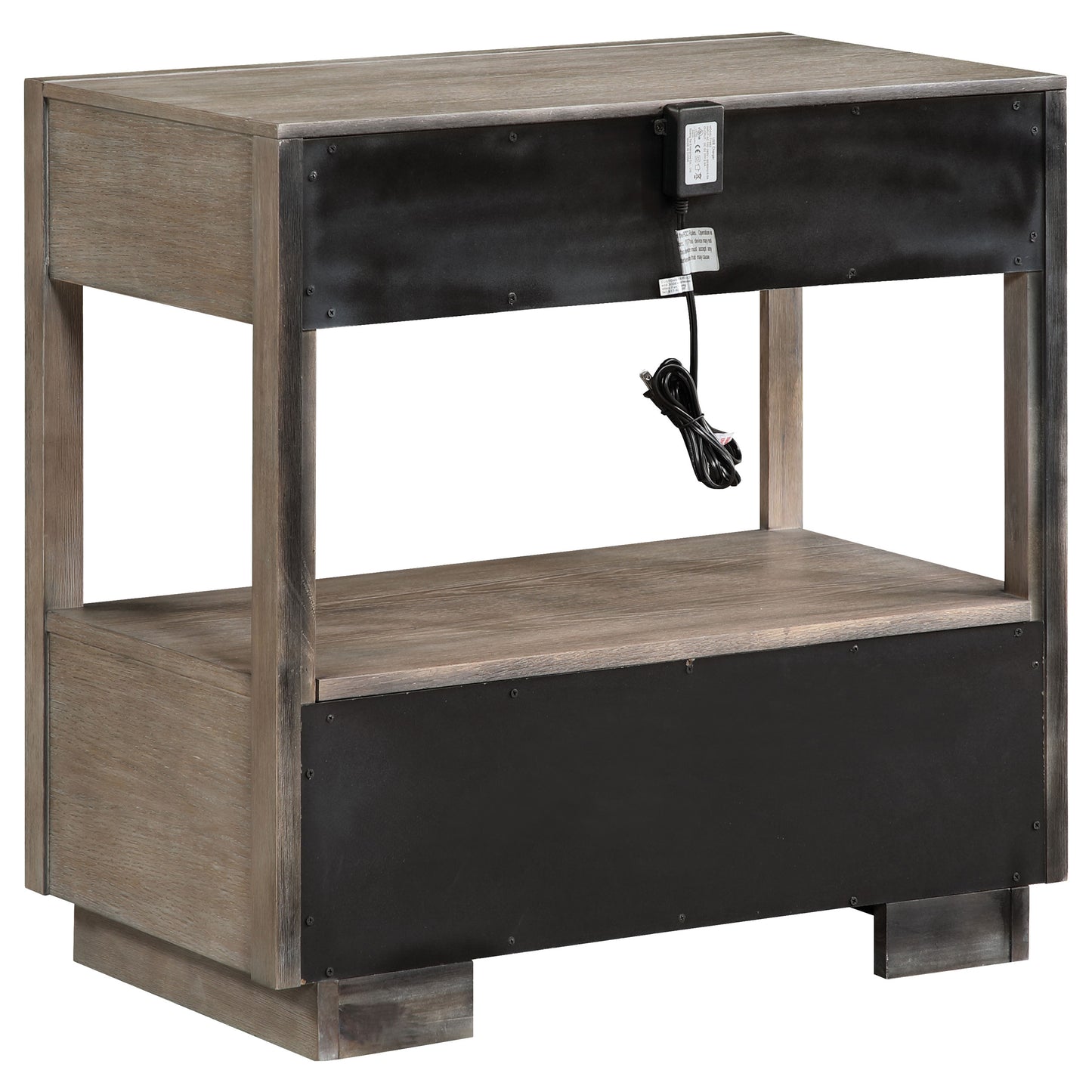 Durango 4-piece California King Bedroom Set Taupe Oak