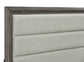 Wright 4-piece Eastern King Bedroom Set Brown Oak