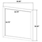Wright 4-piece California King Bedroom Set Brown Oak