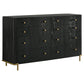 Arini 4-piece California King Bedroom Set Black and Natural