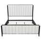 Brookmead 60-inch Upholstered Eastern King Bed Black