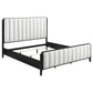 Brookmead 5-piece Upholstered Eastern King Bedroom Set Black