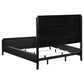 Brookmead Wood California King Panel Bed Black