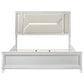 Marmore 64-inch Eastern King Panel Bed LED Headboard White