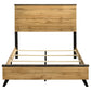 Kaywood 52-inch Full Panel Bed Natural Pine