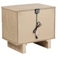 Kailani 5-piece Eastern King Bedroom Set Beige Oak