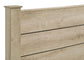 Oakglen 55-inch Eastern King Panel Bed Weathered Oak