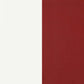 Retro 5-piece Round Dining Table Set White and Red