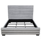 Patricia 58-inch Boucle Upholstered Eastern King Bed Grey