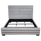 Patricia 58-inch Boucle Upholstered California King Bed Grey