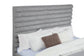 Patricia 58-inch Boucle Upholstered California King Bed Grey