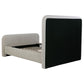 Wren Upholstered Queen Panel Bed Grey