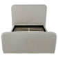 Wren Upholstered Queen Panel Bed Grey
