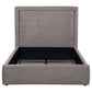 Lawson 54-inch Upholstered Full Panel Platform Bed Mushroom