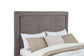 Lawson 54-inch Upholstered Full Panel Platform Bed Mushroom