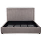 Lawson 54-inch Upholstered Eastern King Platform Bed Mushroom