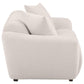 Destino Chenille Upholstered Splayed Arm Loveseat Greige