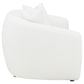 Isabella Faux Sheepskin Upholstered Loveseat Natural