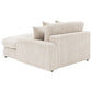 Blaine Upholstered Reversible Chaise Sectional Sofa Sand