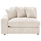 Blaine Upholstered Reversible Chaise Sectional Sofa Sand