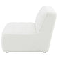 Sunny Upholstered Armless Chair Natural