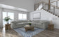 Raleigh 5-piece Boucle Upholstered Modular Sectional Grey