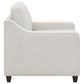 Christine 3-piece Upholstered Sloped Arm Sofa Set Beige