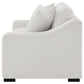 Ashlyn Fabric Upholstered Track Arm Loveseat Sand
