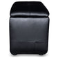 Cyrus Upholstered Home Theater Storage Wedge Console Black