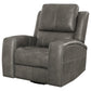 Brickston Triple Power Swivel Glider Recliner Charcoal