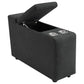 Collins 5-Piece Power Reclining Home Theater Seating Dark Grey
