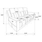 Kennett 3-piece Chenille Power Reclining Sofa Set Ivory