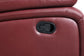 Camila Upholstered Motion Reclining Sofa Red