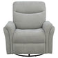 Adler Upholstered Power Swivel Glider Recliner Ivory