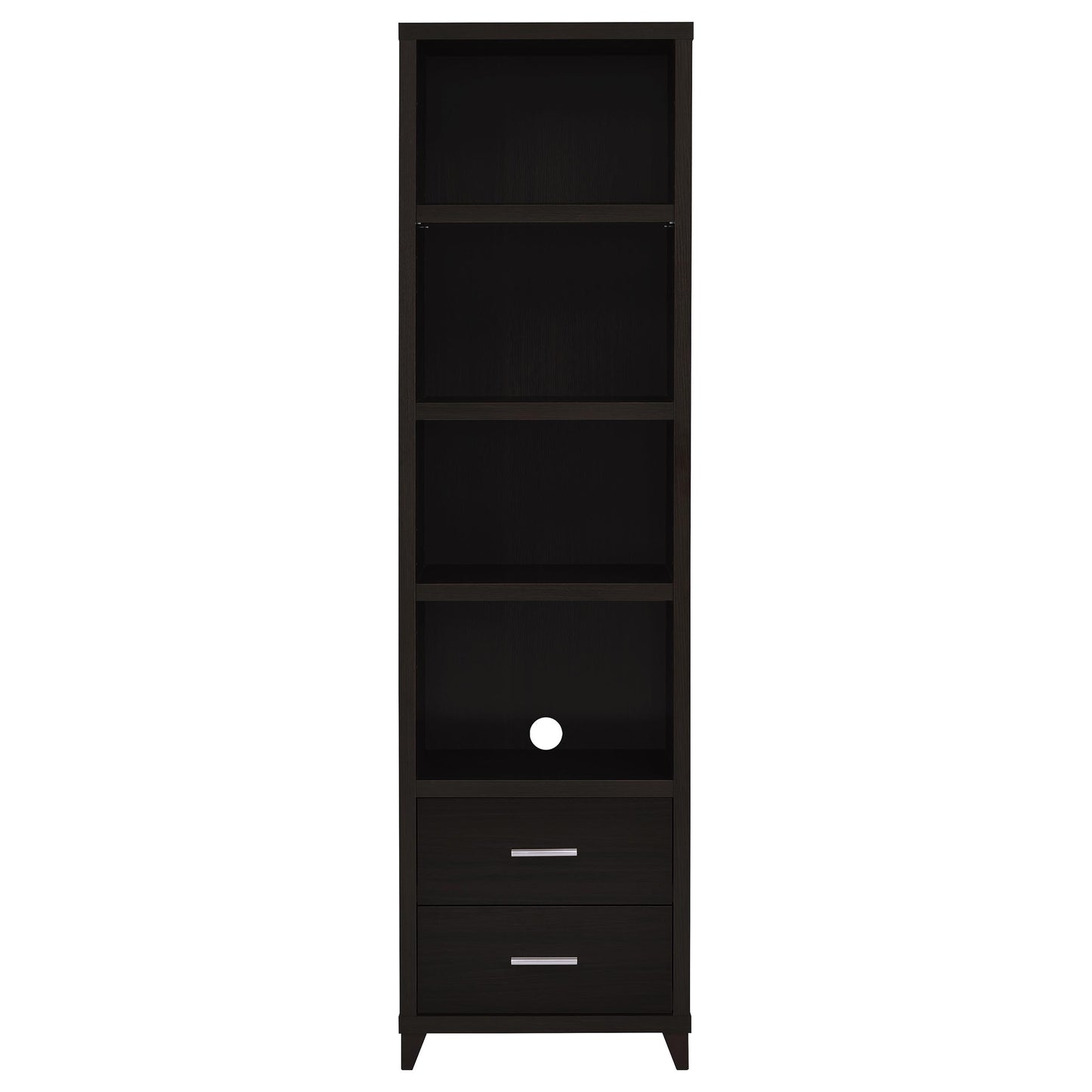 Lewes 4-piece 60-inch TV Entertainment Center Cappuccino