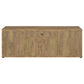 Tabby 4-door Engineered Wood 60-inch TV Stand Mango