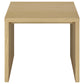Canoga 2-piece Lift Top Cocktail Coffee Table Set Light Oak